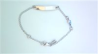 Armband Sommer Kind Bimbo -Bimbe in Silber BR_BIMBO AEREO - BR_BIMBO AEREO